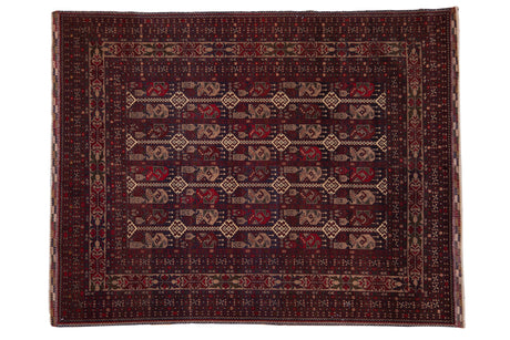 5x6.5 New Pakistani Belouch Design Rug // ONH Item mc001334