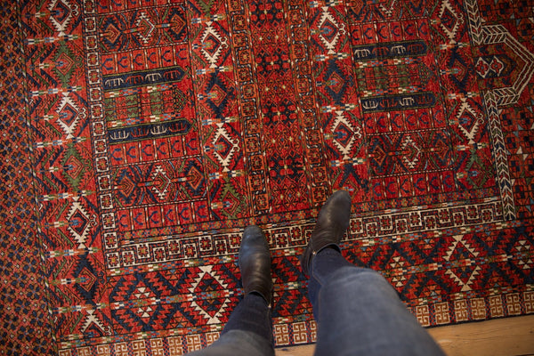 5x6.5 New Pakistani Turkmen Design Rug // ONH Item mc001339