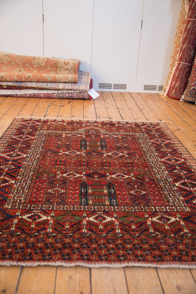 5x6.5 New Pakistani Turkmen Design Rug // ONH Item mc001339 Image 5