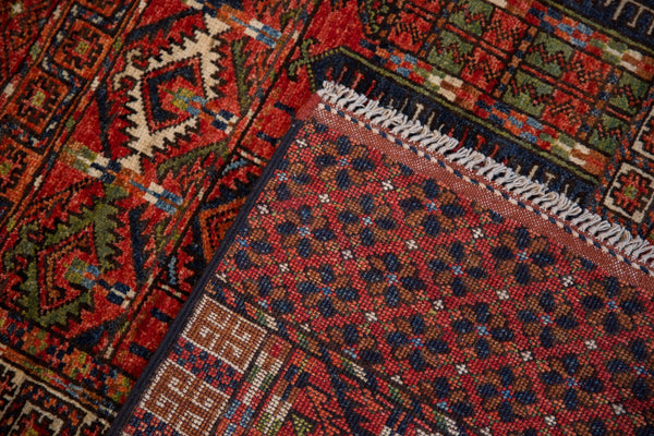 5x6.5 New Pakistani Turkmen Design Rug // ONH Item mc001339 Image 8