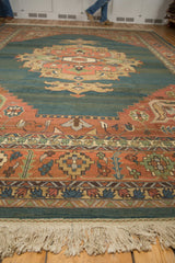 10x13.5 Vintage Serapi Indian Soumac Design Carpet // ONH Item mc001341 Image 3
