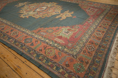 9.5x14 Vintage Serapi Indian Soumac Design Carpet // ONH Item mc001342 Image 2