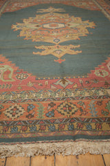 9.5x14 Vintage Serapi Indian Soumac Design Carpet // ONH Item mc001342 Image 4