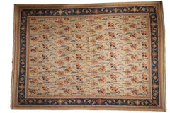 10x14 Vintage Indian Soumac Design Carpet // ONH Item mc001344