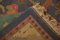 10x13.5 Vintage Caucasian Indian Soumac Design Carpet // ONH Item mc001345 Image 13