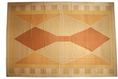 12.5x18 Vintage Contemporary Kilim Carpet // ONH Item mc001349