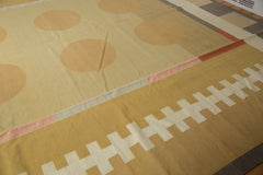 12.5x17.5 Vintage Contemporary Kilim Carpet // ONH Item mc001352 Image 5