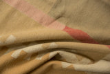 Vintage Contemporary Kilim texture in beige, ivory, and copper with subtle geometric patterns.