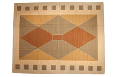 11x14 Vintage Contemporary Kilim Carpet // ONH Item mc001354