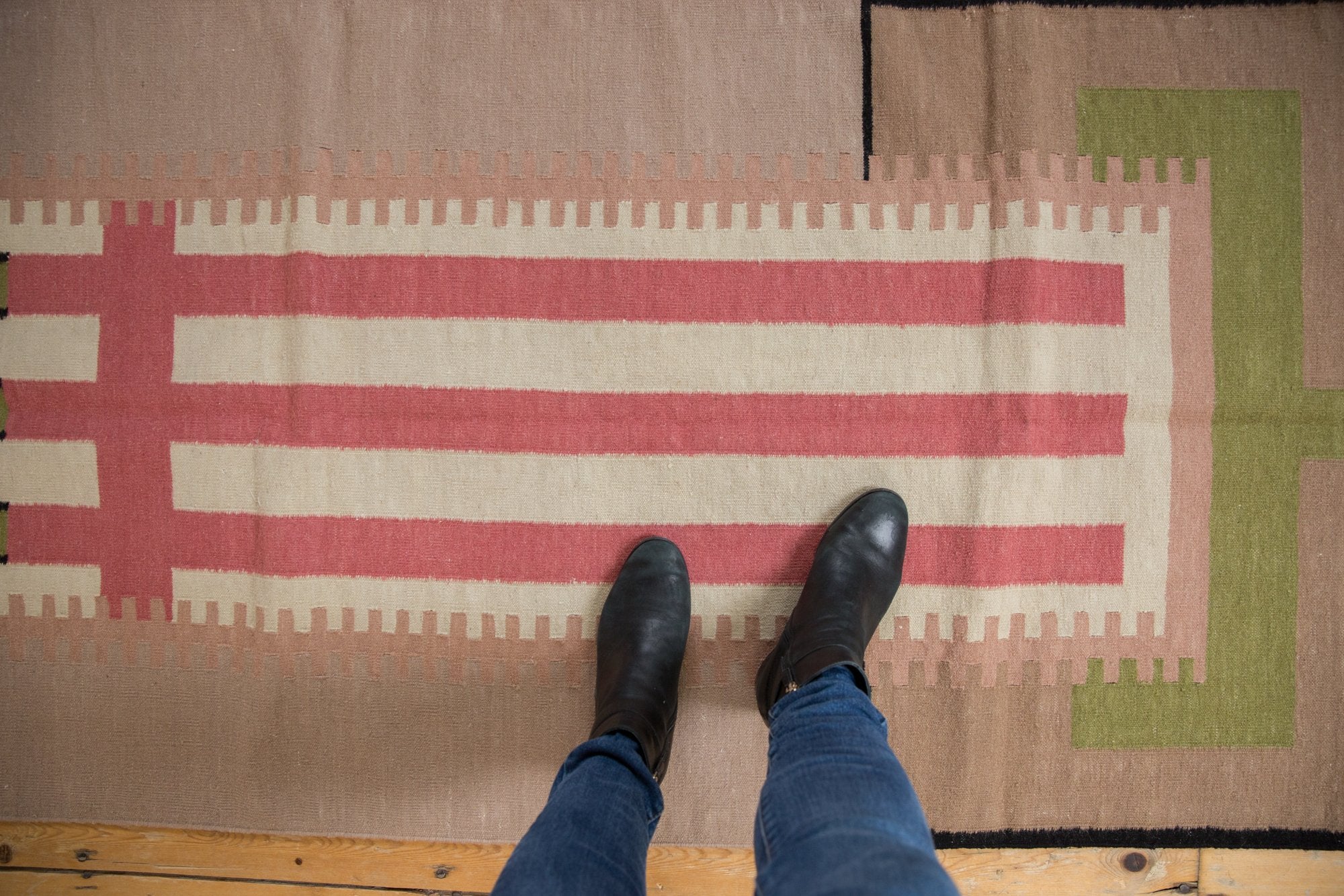 3x10 Vintage Contemporary Kilim Rug Runner // ONH Item mc001355 Image 1