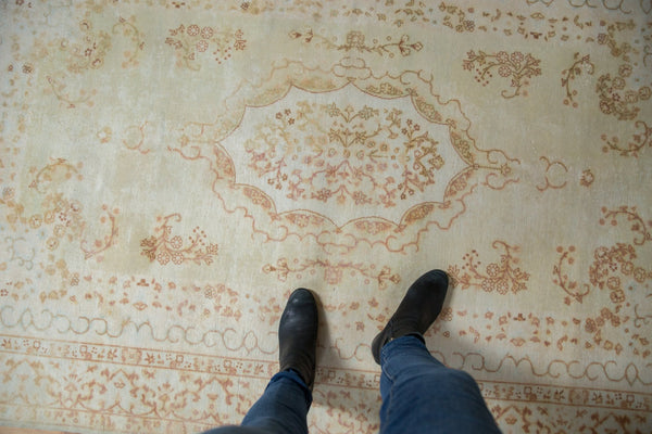 5x8 Vintage Bulgarian Kerman Design Carpet // ONH Item mc001358 Image 1