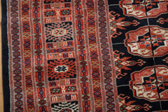6x6 Vintage Fine Pakistani Bokhara Design Square Carpet // ONH Item mc001359 Image 11