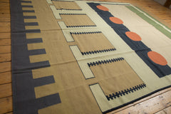 8.5x11.5 Vintage Contemporary Kilim Carpet // ONH Item mc001363 Image 2