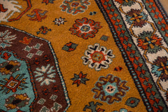 5.5x7.5 Vintage Siberian Kazak Design Carpet // ONH Item mc001368 Image 5
