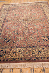 5.5x8 Vintage Romanian Tabriz Design Carpet // ONH Item mc001369 Image 4