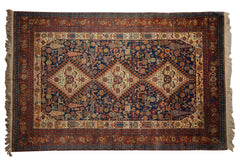 5x8 Vintage Indian Shiraz Design Carpet // ONH Item mc001372