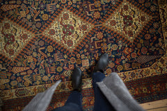 5x8 Vintage Indian Shiraz Design Carpet // ONH Item mc001372 Image 1