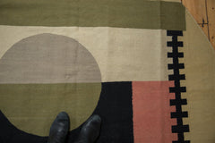 10x10 Vintage Contemporary Kilim Round Carpet // ONH Item mc001378 Image 2