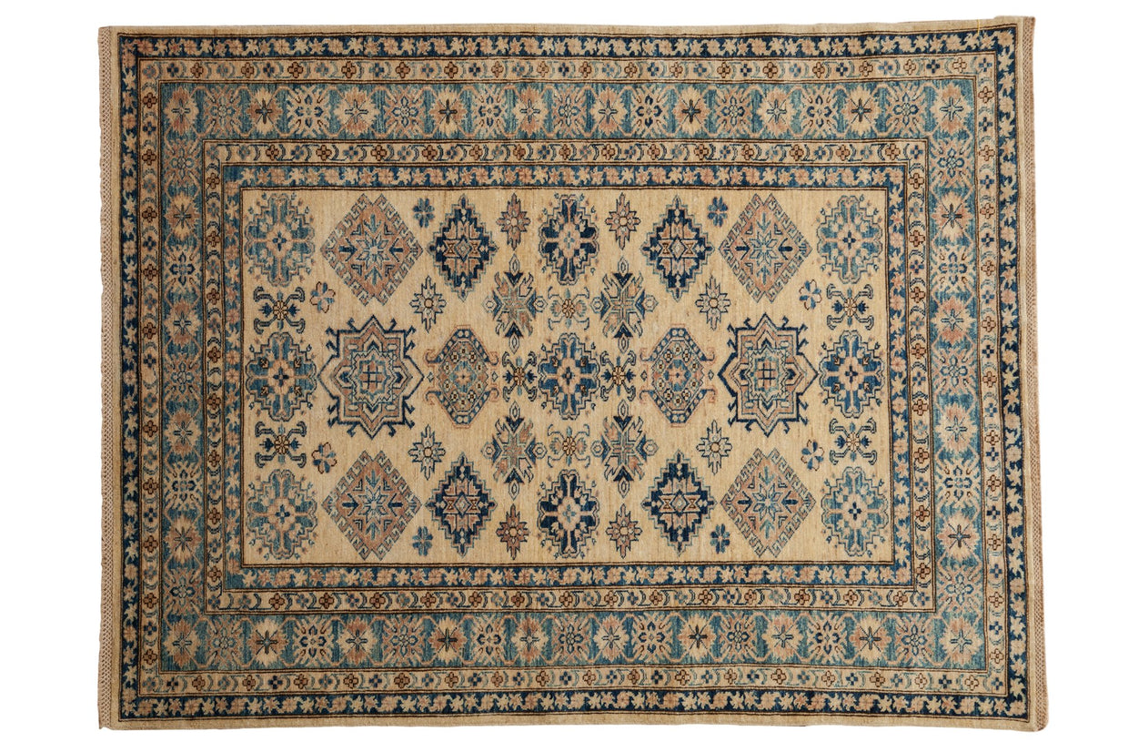 5x6.5 New Pakistani Kazak Design Rug // ONH Item mc001380