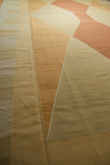 12.5x18 Vintage Contemporary Kilim Carpet // ONH Item mc001382 Image 10