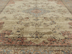 13x18 Vintage Romanian Tabriz Design Carpet // ONH Item mc001386 Image 5