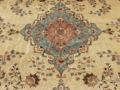 13x18 Vintage Romanian Tabriz Design Carpet // ONH Item mc001386 Image 6