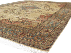 13x18 Vintage Romanian Tabriz Design Carpet // ONH Item mc001386 Image 7
