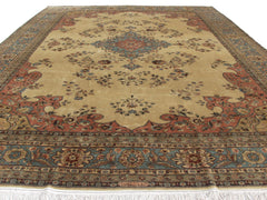 13x18 Vintage Romanian Tabriz Design Carpet // ONH Item mc001386 Image 8