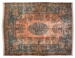 13.5x17 Vintage Cyrus Crown® Kerman Carpet // ONH Item mc001393