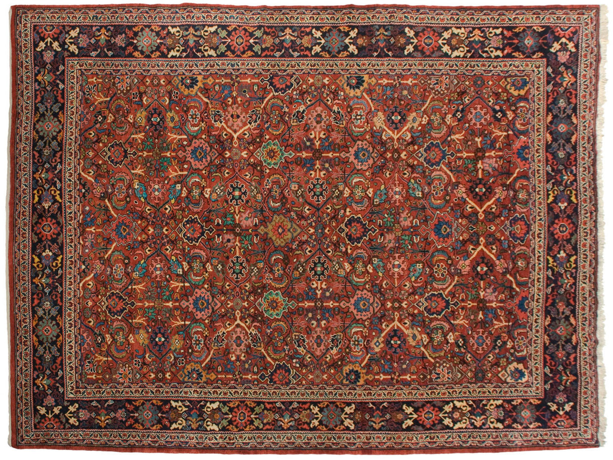 9.5x12.5 Vintage Mahal Carpet // ONH Item mc001399