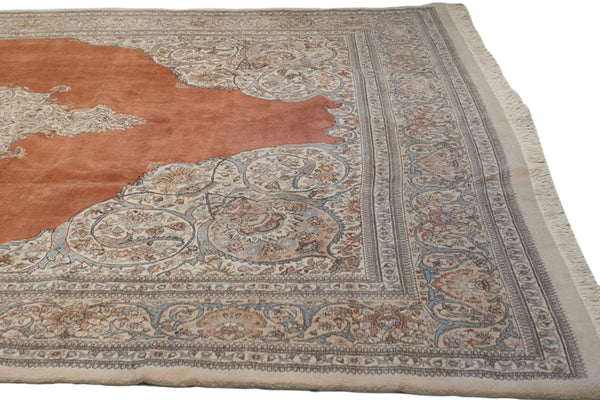 12.5x17.5 Vintage Tabriz Carpet // ONH Item mc001400 Image 1