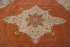 12.5x17.5 Vintage Tabriz Carpet // ONH Item mc001400 Image 7