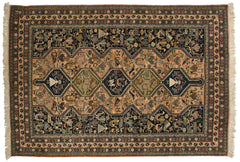 7x10 Vintage Ardebil Carpet // ONH Item mc001402