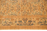 Vintage Spanish Arts and Crafts border with vase, scrolling vinery, and floral arabesques in gold, slate.