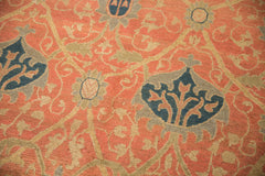 RESERVED 9x11.5 Vintage Tea Washed Indian Arts And Crafts Soumac Design Carpet // ONH Item mc001418 Image 11