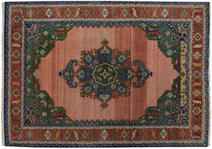 xxdd10x14 Vintage Indian Serapi Design Carpet // ONH Item mc001419
