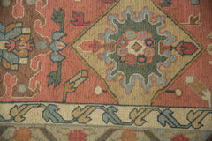 8x10 Vintage Tea Washed Indian Serapi Soumac Design Carpet // ONH Item mc001420 Image 8