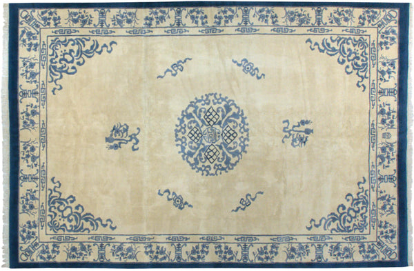 12x18 Vintage Indian Peking Design Carpet // ONH Item mc001423