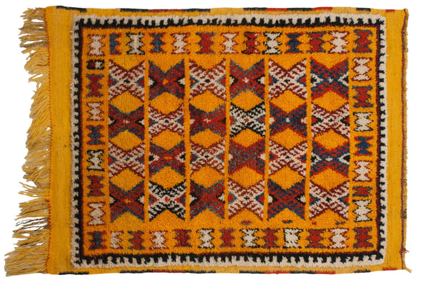 3.5x4.5 Vintage Murat Square Rug // ONH Item mc001425