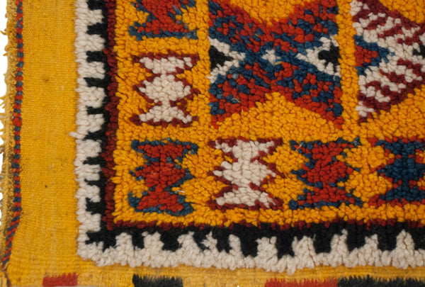 3.5x4.5 Vintage Murat Square Rug // ONH Item mc001425 Image 2