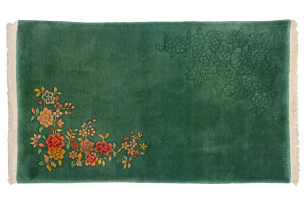 3x5 Vintage Nichols Art Deco Rug // ONH Item mc001431