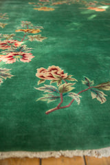 8x9.5 Vintage Nichols Art Deco Carpet // ONH Item mc001434 Image 3
