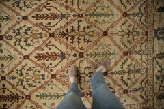 RESERVED 8x10 Vintage Agra Carpet // ONH Item mc001436 Image 1