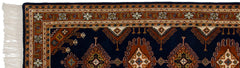 xxdd2.5x12 Vintage Indian Turkmen Design Rug Runner // ONH Item mc001437 Image 4
