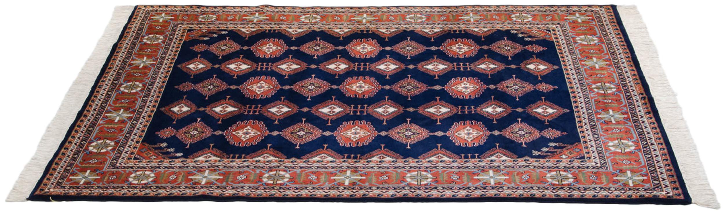 8x10 Vintage Indian Turkmen Design Carpet // ONH Item mc001438 Image 1