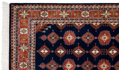 xxdd8x10 Vintage Indian Turkmen Design Carpet // ONH Item mc001438 Image 4