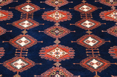 xxdd8x10 Vintage Indian Turkmen Design Carpet // ONH Item mc001438 Image 6
