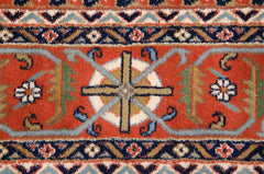 xxdd8x10 Vintage Indian Turkmen Design Carpet // ONH Item mc001438 Image 7