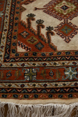 3x15 Vintage Indian Turkmen Design Rug Runner // ONH Item mc001440 Image 6