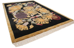 xxdd6x9 Vintage Indian Art Deco Design Carpet // ONH Item mc001443 Image 7
